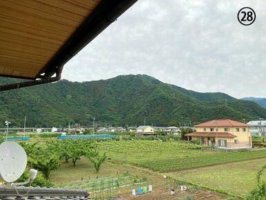 2F 和室からの眺望です