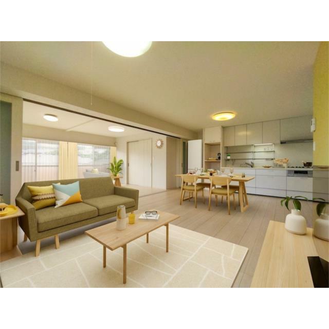 ※家具はＣＧです。家具配置のご参考にしてください。