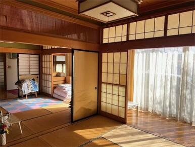 １Ｆ和室８帖×２