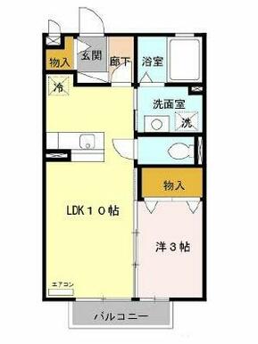 間取りは反転している可能性がございます。
