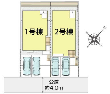 千葉市花見川区柏井4丁目2棟 区画図