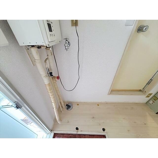 洗濯機は玄関近くに置けます