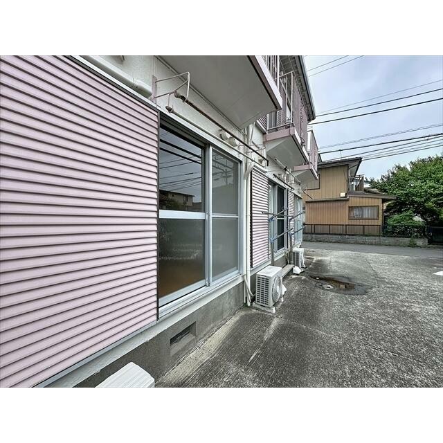 洗濯物の外干しもできます