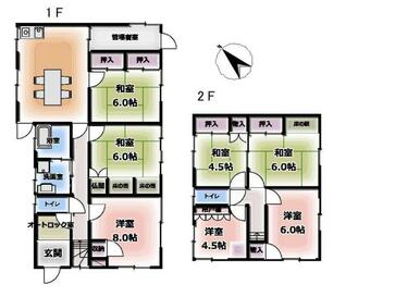 7SLDK♪　間取図です♪