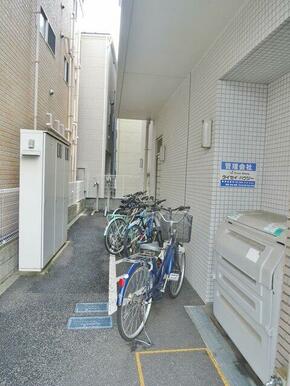 駐輪場　※実際の使用状況とは異なります(現況優先)
