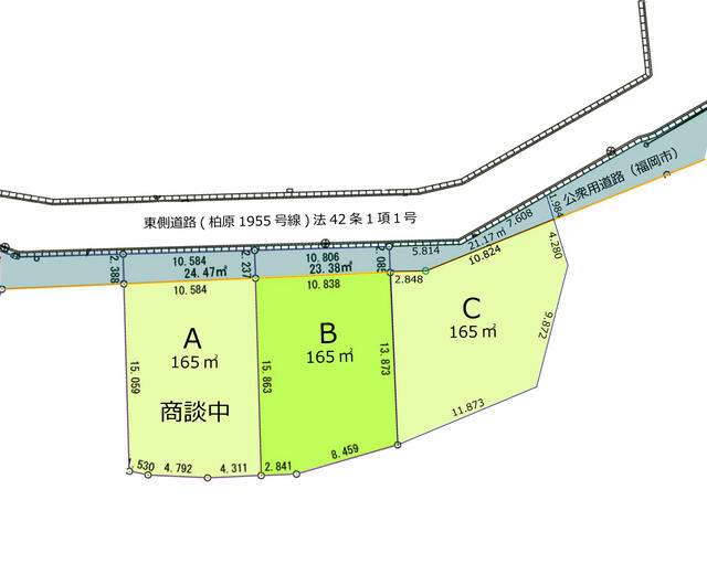 物件画像 福岡市南区 柏原１丁目 住宅用地