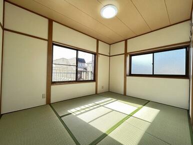 「2階和室」2階和室6帖の様子です