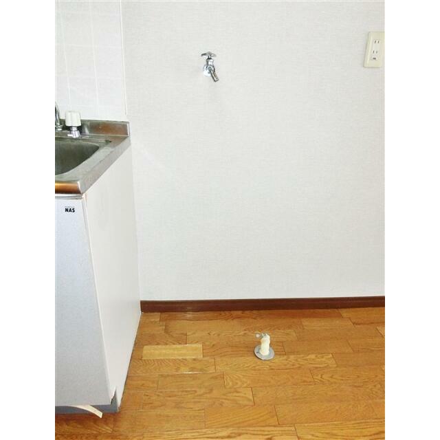 洗濯機置き場です。