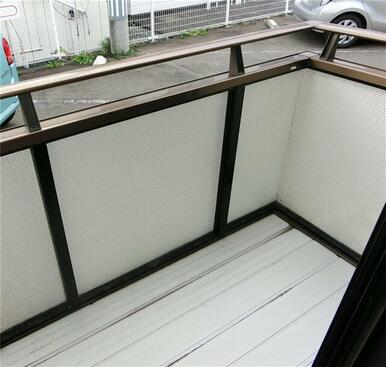ベランダの様子です。