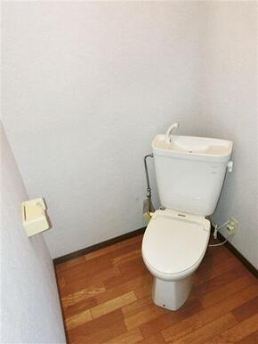 ウォシュレット付きです。