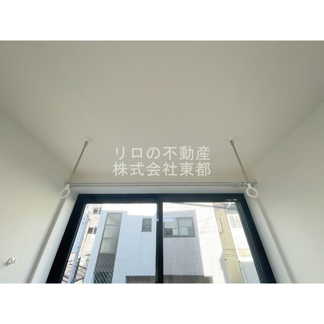 室内物干し用金具付！雨の日や梅雨の時期に役立ちます！
