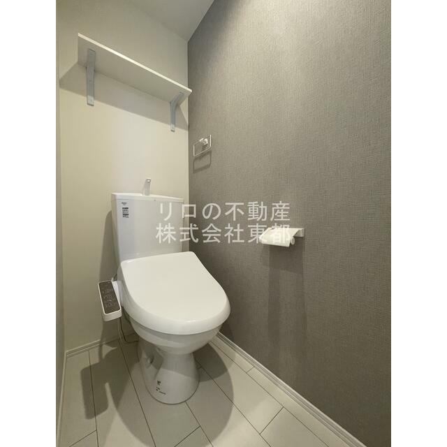 清潔感をキープできる快適な洗浄便座付きです