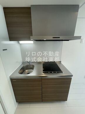 安全かつお掃除も楽々なIHクッキングヒーター付です！