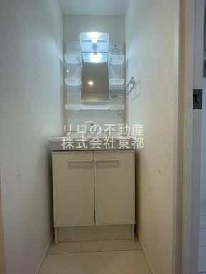ヘアセットも簡単洗髪洗面化粧台☆