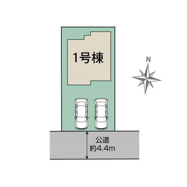 日進市岩崎町元井ゲ1棟 区画図