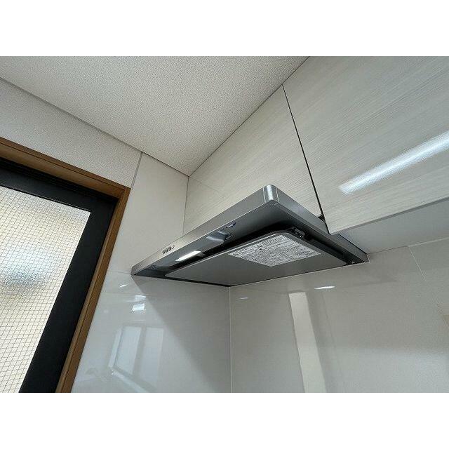 「レンジフード」レンジフード新品になりました