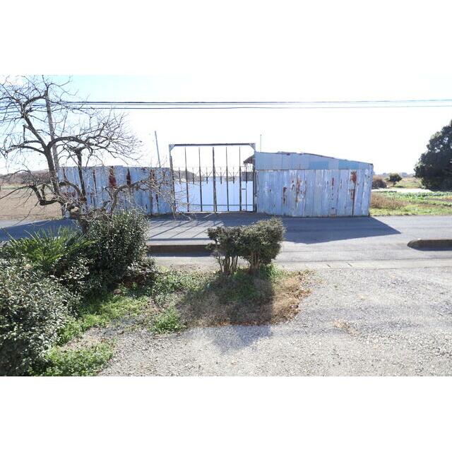 道路挟んだ目の前