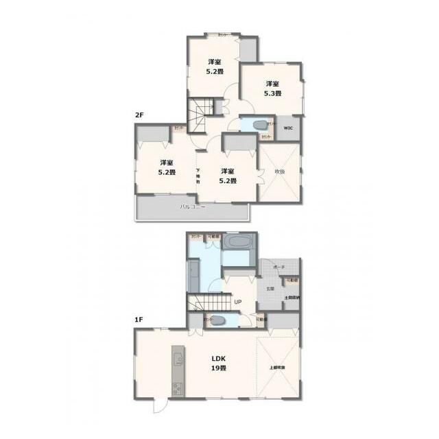 2号棟・3LDK～4LDK+WIC