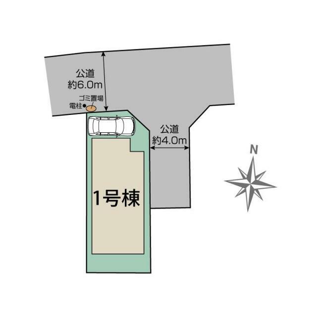 練馬区西大泉4丁目1棟 区画図