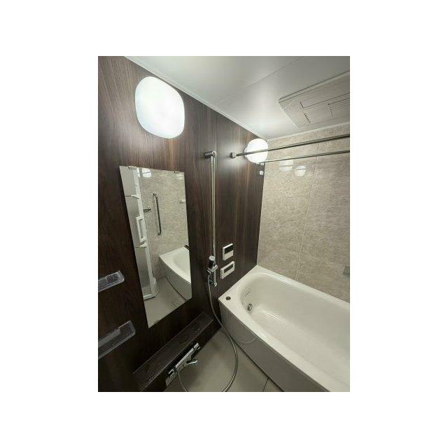 設備充実しているバスルームです。