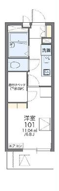 代表的な間取のため実際の間取とは異なる場合があります