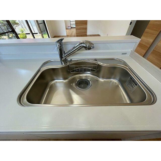 シンクは浄水器付きです