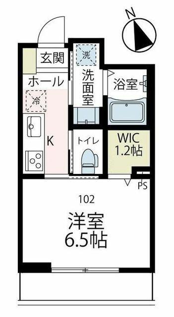プレシア大倉山 １０２ 1K