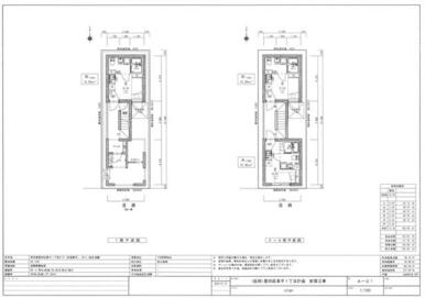 建物参考プラン図。建築条件はありません。お好きな工務店で建築可能です。