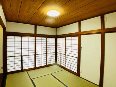 「和室」1階北側約6帖和室の様子です。