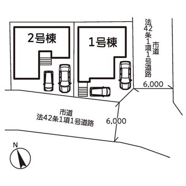 物件画像 福津市 若木台１丁目 (東福間駅) 2階建 3LDK