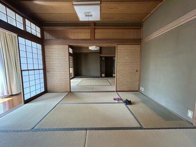 多様な用途に活用できる続き間の和室