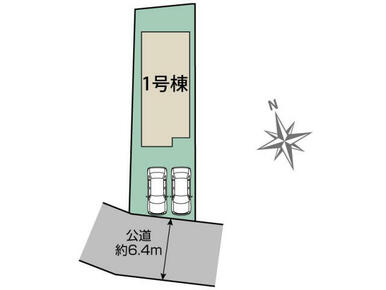 東松山市松本町1丁目1棟 区画図