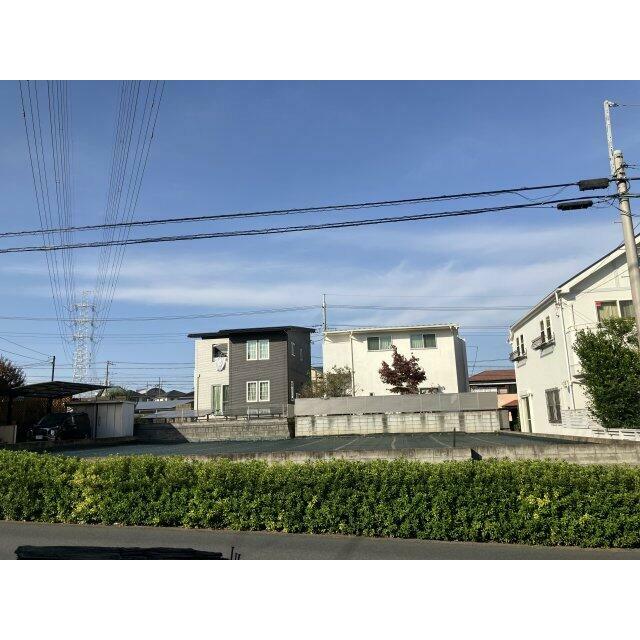 広い土地なので思いのままにお庭造りが楽しめます。