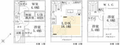 Ｂ棟平面図