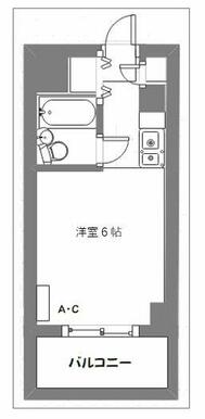 南西向きの明るい室内