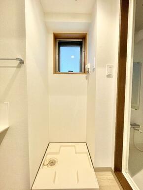 室内洗濯機置き場♪