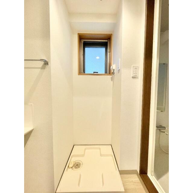 室内洗濯機置き場♪