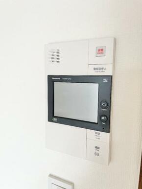 モニター付きインターホン♪