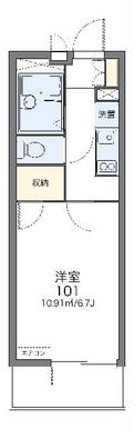 代表的な間取のため実際の間取とは異なる場合があります