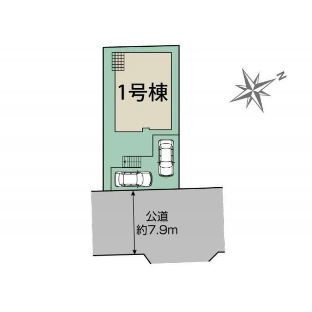 町田市真光寺3丁目1棟　区画図