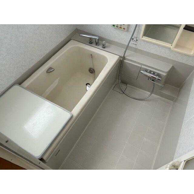 洗い場も広いお風呂です