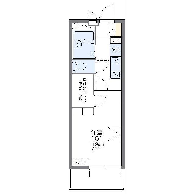 代表的な間取のため実際の間取とは異なる場合があります