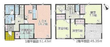 住宅性能評価書において、最高基準である耐震等級「３」を取得した地震に強い安心の新築住宅！！