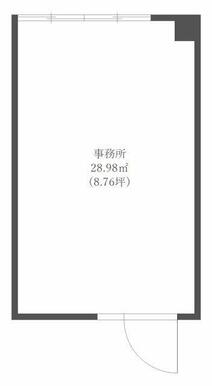 シンプルな事務所仕様