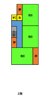 ２階平面図