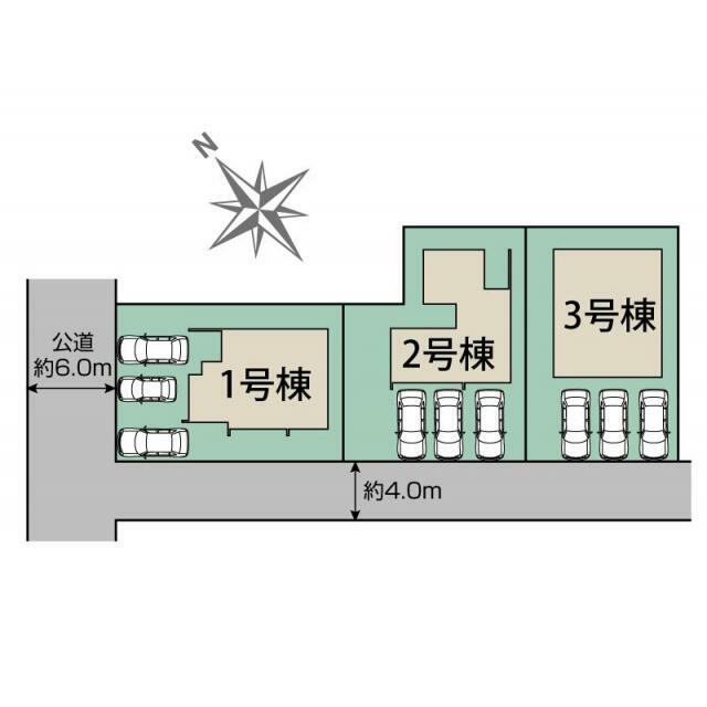札幌市西区西野4条2丁目2期3棟 区画図