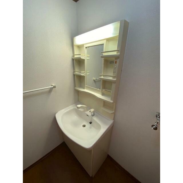 便利な独立洗面台