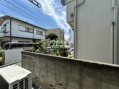 お部屋からの景色です！圧迫感がないので暮らしやすい♪