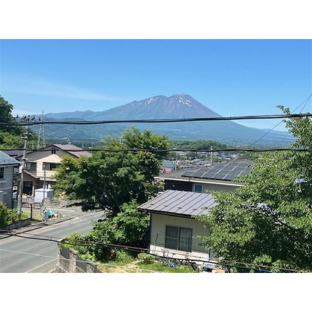 2階からの岩手山