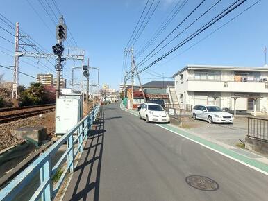 ●線路沿いにはなりますので　それなりに電車音あります。。。